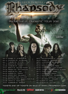 Luca Turilli's Rhapsody @ Le Brise Glace - Annecy, France [15/01/2016]