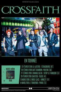 Crossfaith @ La Laiterie - Strasbourg, France [25/02/2016]