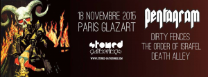 Pentagram @ Le Glazart - Paris, France [18/11/2015]