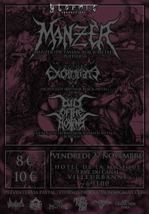 Manzer @ L'Hôtel de la Musique - Villeurbanne, France [27/11/2015]