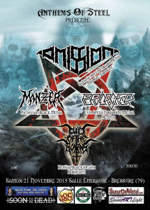 Omission @ Salle Emeraude - Bressuire, France [21/11/2015]