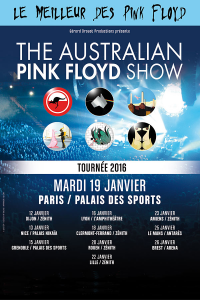 The Australian Pink Floyd Show @ L'Amphithéâtre-Cité Internationale - Lyon, France [16/01/2016]
