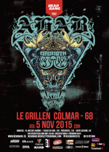 Ahab @ Le Grillen - Colmar, France [05/11/2015]