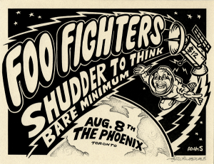 Foo Fighters @ The Phoenix - Toronto, Ontario, Canada [08/08/1995]