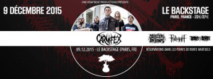 Carnifex @ Backstage By The Mill - Paris, France [09/12/2015]