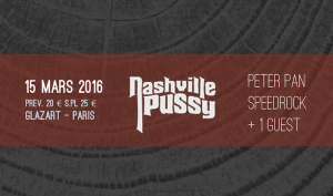 Nashville Pussy @ Le Glazart - Paris, France [15/03/2016]
