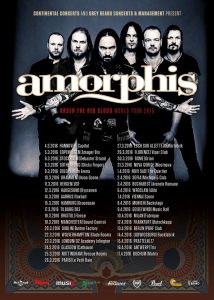 Amorphis @ Le Trix - Anvers, Belgique [16/04/2016]