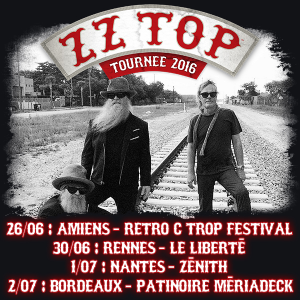 ZZ Top @ Le Zénith Nantes Métropole - St Herblain, France [01/07/2016]