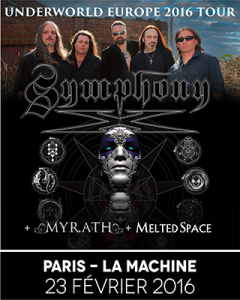 Symphony X @ La Machine du Moulin-Rouge - Paris, France [23/02/2016]