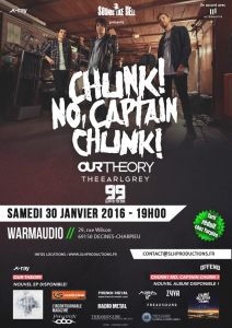 Chunk! No, Captain Chunk! @ Le Warmaudio - Décines-Charpieu, France [30/01/2016]