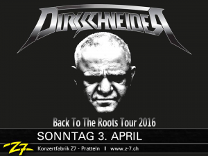 Dirkschneider @ Z7 Konzertfabrik - Pratteln, Suisse [03/04/2016]