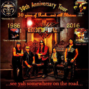 Bonfire @ Hall of Fame - Wetzikon, Suisse [14/05/2016]