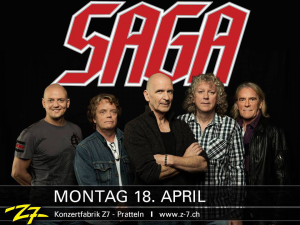 Saga @ Z7 Konzertfabrik - Pratteln, Suisse [18/04/2016]