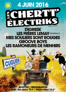 Festival Les Chertt's Electriks @ Cuguen, France [04/06/2016]