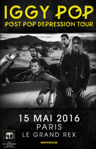 Iggy Pop @ Le Grand Rex - Paris, France [15/05/2016]