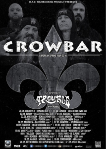 Crowbar @ La Dynamo / Werk21 - Zürich, Suisse [11/05/2016]