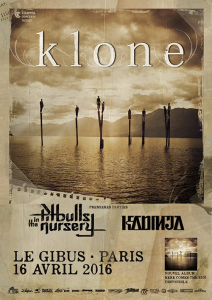 Klone @ Le Gibus - Paris, France [16/04/2016]