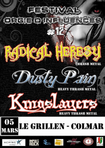 Festival Orgie D'Influences #12 @ Le Grillen - Colmar, France [05/03/2016]