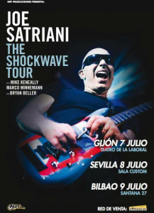 Joe Satriani @ Sala Santana 27 - Bilbao, Espagne [09/07/2016]