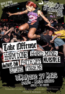 Minibowl Of Hardcore Festival #3 @ Le Mondo Bizarro - Rennes, France [27/03/2016]
