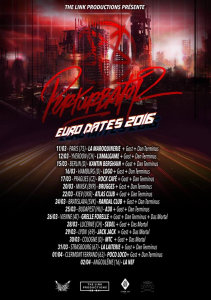 Perturbator @ La Nef - Angoulême, Charente, France [02/04/2016]