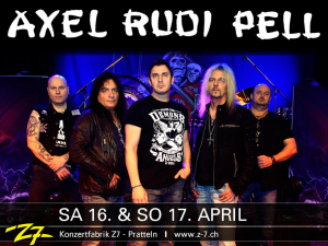 Axel Rudi Pell @ Z7 Konzertfabrik - Pratteln, Suisse [16/04/2016]