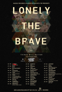 Lonely The Brave @ Le Kavka - Anvers, Belgique [07/06/2016]