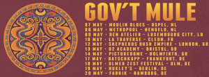 Gov't Mule @ Den Atelier - Luxembourg, Luxembourg [09/05/2016]