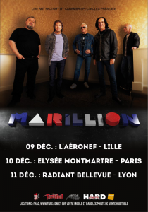Marillion @ L'Aéronef - Lille, France [09/12/2016]