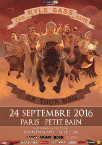 Kyle Gass Band @ Petit Bain - Paris, France [24/09/2016]