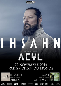 Ihsahn @ Le Divan du Monde - Paris, France [22/11/2016]