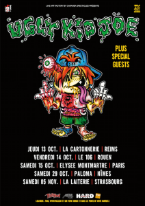 Ugly Kid Joe @ La Cartonnerie - Reims, France [13/10/2016]