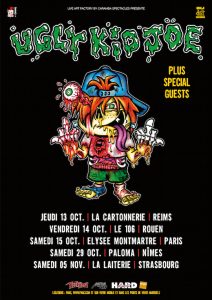 Ugly Kid Joe @ La Laiterie - Strasbourg, France [05/11/2016]