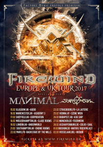 Firewind @ Le Biebob - Vosselaar, Belgique [02/03/2017]