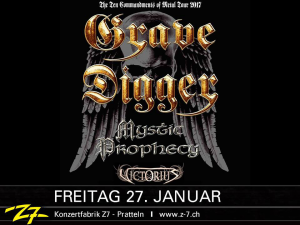 Grave Digger @ Z7 Konzertfabrik - Pratteln, Suisse [27/01/2017]