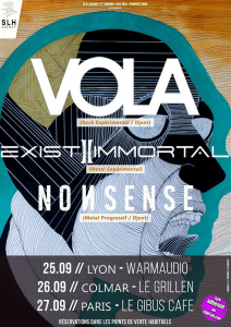 Vola @ Le Warmaudio - Décines-Charpieu, France [25/09/2016]