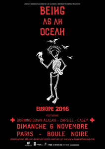 Being As An Ocean @ La Boule Noire - Paris, France [06/11/2016]