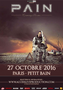 Pain @ Petit Bain - Paris, France [27/10/2016]