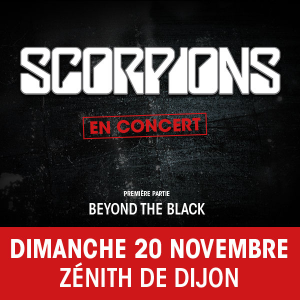 Scorpions @ Le Zénith - Dijon, France [20/11/2016]