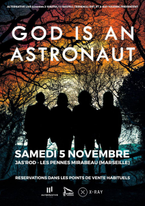 God Is An Astronaut @ Le Jas'Rod - Pennes-Mirabeau, France [05/11/2016]