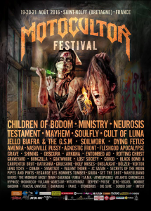 Motocultor Festival Open Air 2016 @ Site de Kerboulard - Saint Nolff, Bretagne, France [21/08/2016]