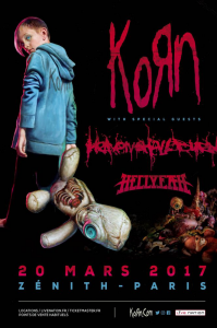 Korn @ Le Zénith - Paris, France [20/03/2017]
