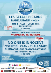 Play For Humanity Festival @ Le Scarabée - La Verrière, France [12/11/2016]