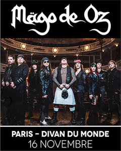 Mägo De Oz @ Le Divan du Monde - Paris, France [16/11/2016]