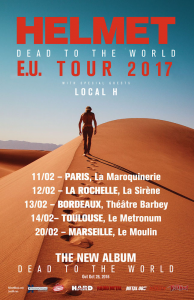 Helmet @ Le Metronum - Toulouse, France [14/02/2017]