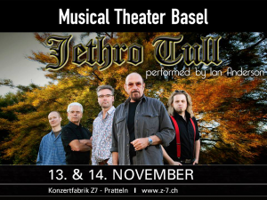 Jethro Tull's Ian Anderson @ Le Musical Theater - Bâle, Suisse [13/11/2016]