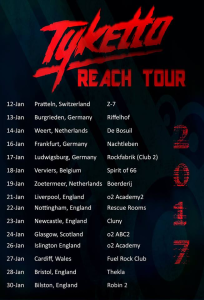 Tyketto @ Spirit of 66 - Verviers, Belgique [18/01/2017]