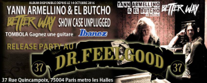 Yann Armellino & El Butcho @ Le Dr Feelgood - Paris, France [24/11/2016]