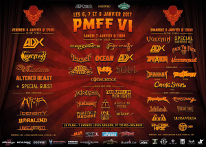 Paris Metal France Festival @ Le Plan - Ris Orangis, France [08/01/2017]