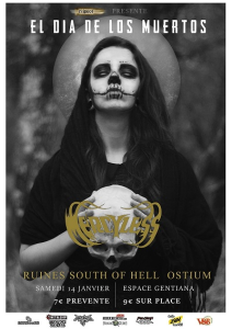 Mercyless @ Espace Gentiana - Tours, France [14/01/2017]